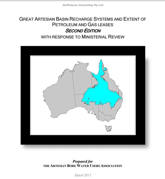 Great Artesian Basin Recharge Systems and Extent Of petroleum and Gas Leases